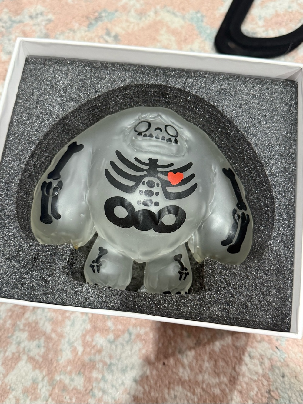 Abominable Toys Skelton Chomp Clear X-ray edition limited NYCCC 2019